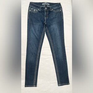 Paisley Sky Indigo Straight Leg Jeans